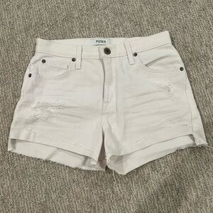 Pistola Women's Distressed Jean Shorts